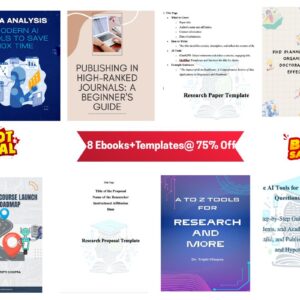 Researcher’s Fast-Track Bundle 8 ebooks and guides @ 75%